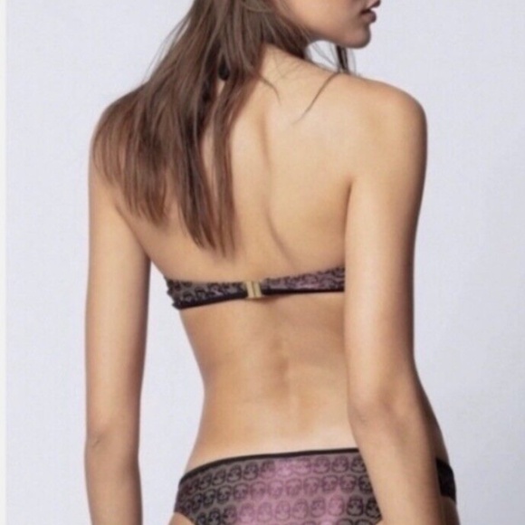 Zadig & Voltaire Skull Bikini Bandeau Set. Size S –US size 4. Retail $198. - Picture 4 of 8